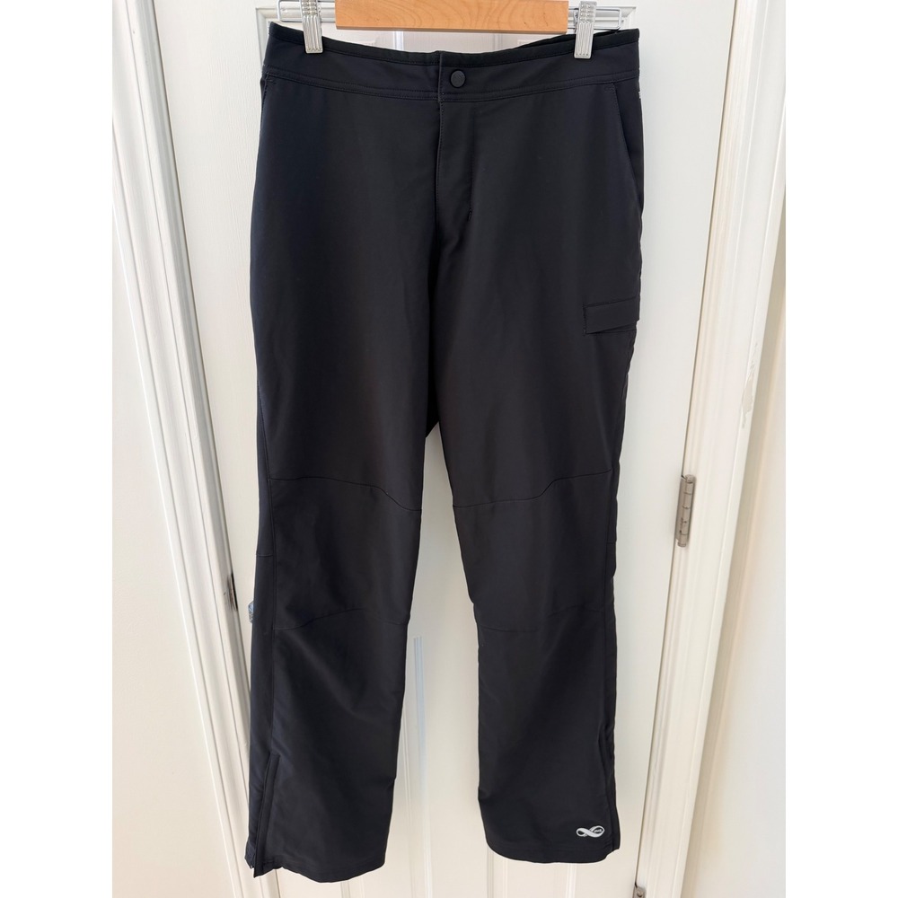 REI Softshell Hiking Pants Black Relaxed Gorpcore Outdoor S/M